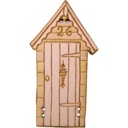 bouton bois au ptit bonheur - la cigogne qui brode