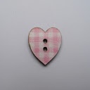 bouton bois au ptit bonheur - la cigogne qui brode