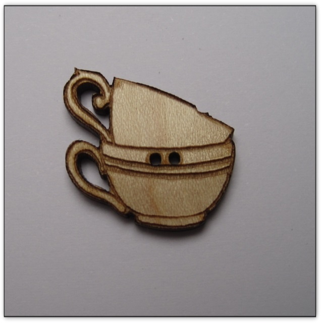 bouton bois au ptit bonheur - la cigogne qui brode