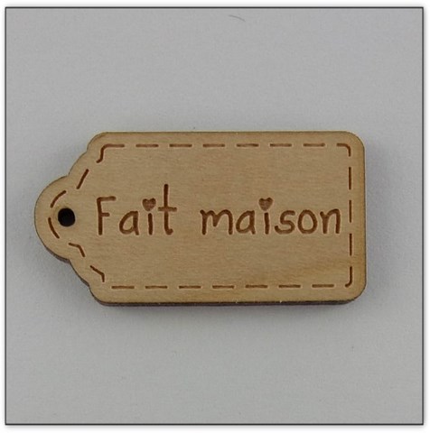 bouton bois au ptit bonheur - la cigogne qui brode