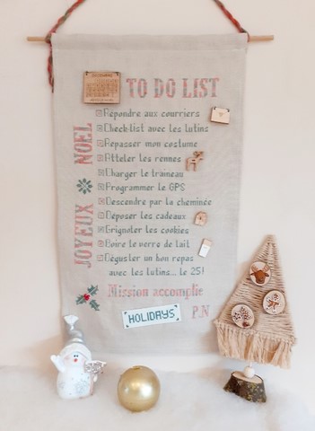 la to do list du père noel