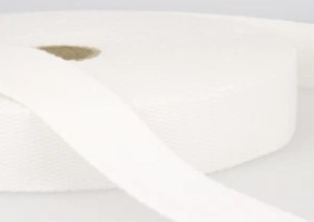 Sangle coton blanche