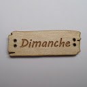 bouton bois au ptit bonheur - la cigogne qui brode