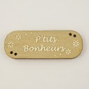 boutons bois au ptit bonheur - la cigogne qui brode