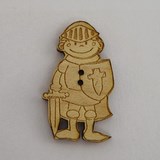 bouton bois au ptit bonheur - la cigogne qui brode