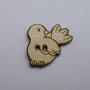 bouton bois au ptit bonheur- la cigogne qui brode