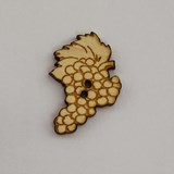 bouton bois au ptit bonheur - la cigogne qui brode