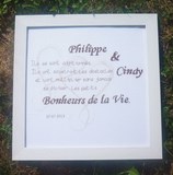 mariage double coeurs point de croix la cigogne qui brode