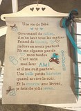 une vie de bébé point de croix la cigogne qui brode