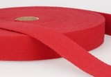 Sangle coton rouge