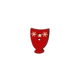 bouton bois au ptit bonheur - la cigogne qui brode