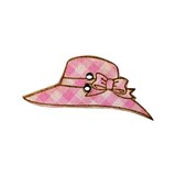 bouton bois au ptit bonheur - la cigogne qui brode