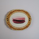 bouton bois au ptit bonheur - la cigogne qui brode